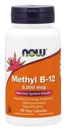 Witaminy i minerały - Now® Foods NOW Metylo B12 5000 mcg, 90 kapsułek roślinnych - miniaturka - grafika 1