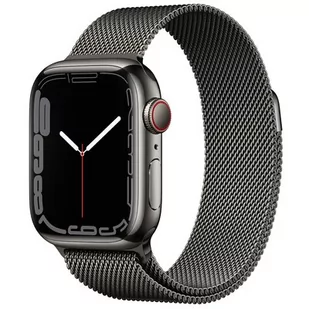 Apple Watch Series 7 LTE 45mm Graphite Steel/Graphite Loop - Smartwatch - miniaturka - grafika 1