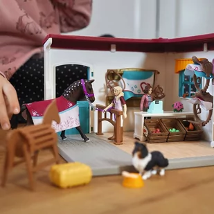 Schleich Horse Club Sklep z artykułami dla koni 42568 - Figurki dla dzieci - miniaturka - grafika 6