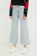 Spodnie damskie - Desigual jeansy damskie high waist - miniaturka - grafika 1
