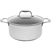 Garnki - Kohersen Garnek z powłoką DIAMOND Black Cube 24 cm, 4,9 l  - miniaturka - grafika 1