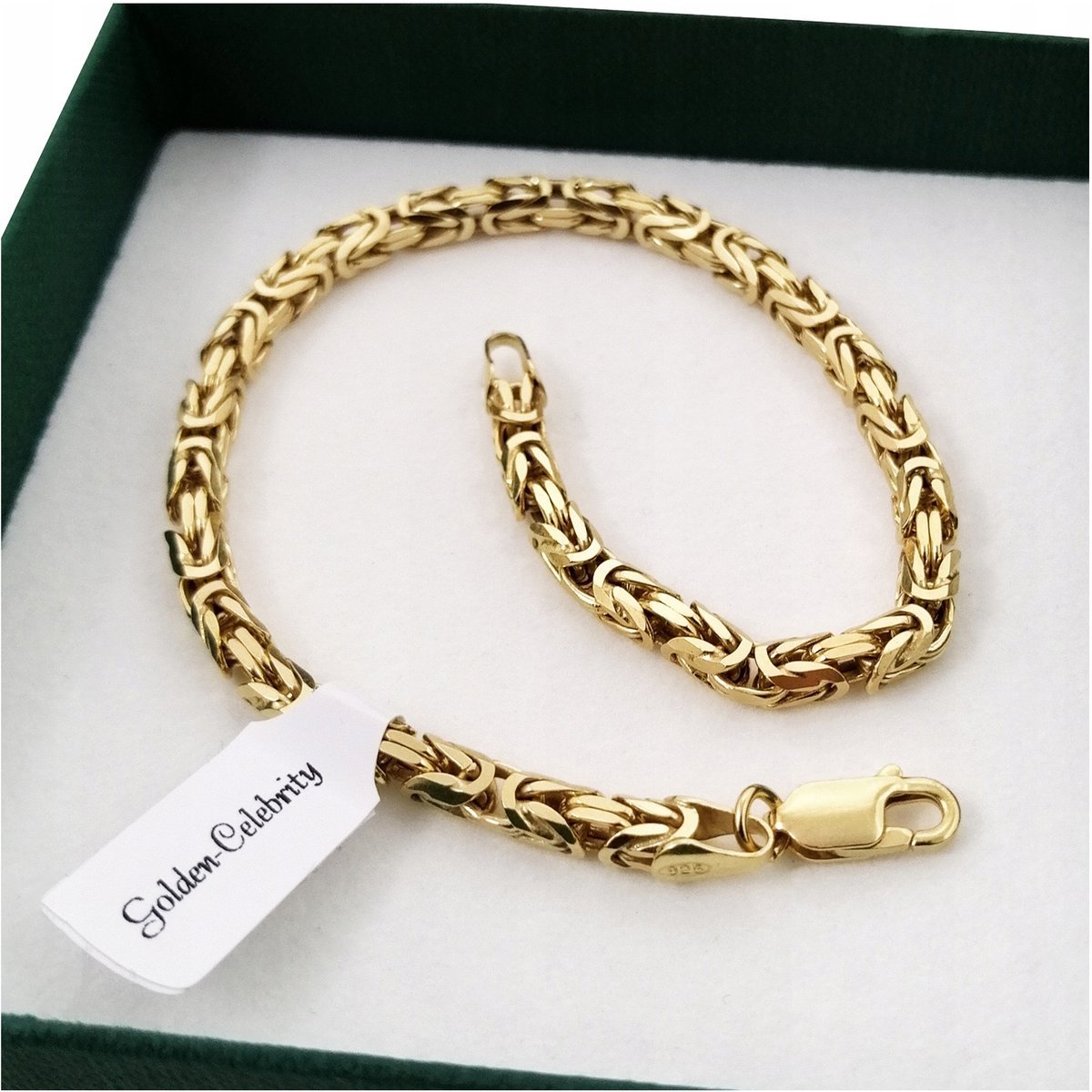 BRANSOLETKA SPLOT KRÓLEWSKI SREBRO 925 + ZŁOTO 585