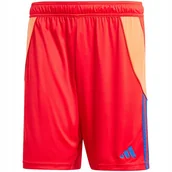 Spodenki męskie - Spodenki męskie adidas Tiro 24 czerwone IT2416 2XL - miniaturka - grafika 1