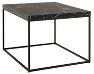 Ławy i stoliki kawowe - Barossa stolik kawowy 60cm marmurowyReplika czarny. - miniaturka - grafika 1