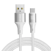 Kable USB - Kabel przewód USB-A - USB-C szybki transfer 100W Light-Speed Series 1.2m biały - miniaturka - grafika 1