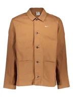 Kurtki i kamizelki sportowe męskie - Nike Sportswear Kurtka koszulowa "Life Chore" w kolorze jasnobrązowym - miniaturka - grafika 1