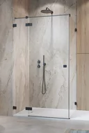 Kabiny prysznicowe - Radaway Essenza Pro Brushed GunMetal Kdj kabina 90x90 cm lewa szczotkowany grafit 10097090-92-01L/10098090-01-01 - miniaturka - grafika 1