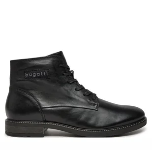 Kozaki Bugatti BUGATTI-3117823L1000 1000 SCHWARZ Czarny - Buty zimowe męskie - miniaturka - grafika 1