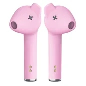 Słuchawki - DeFunc True Plus D4225 Różowe - miniaturka - grafika 1