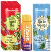 Balsamy i kremy do opalania - Supertan Tropical Fruit 5x 15ml Mocny Tingle Bronzer + Gratisy - miniaturka - grafika 1