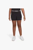 Spodnie i spodenki dla dziewczynek - Dziewczęce spodenki Dri-FIT Nike Pro (szersze rozmiary) - Czerń - miniaturka - grafika 1