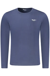 PEPE JEANS KOSZULKA Z DŁUGIM RĘKAWEM MĘSKA NIEBIESKA - Pepe Jeans - Koszulki męskie - miniaturka - grafika 1