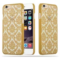 Etui i futerały do telefonów - Cadorabo Apple iPhone 6/6S Hard Case etui firmy cadorabo etui na kwiaty  Paisley Henna wzornictwo ochronne etui  telefon komórkowy Bumper Back Case Cover, Apple iPhone 6 / 6 S, złoto DE-107669 - miniaturka - grafika 1