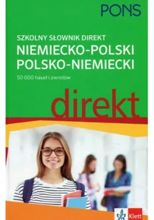 PONS. Szkolny słownik niemiecko-polski polsko-niemiecki direkt - Książki do nauki języka niemieckiego - miniaturka - grafika 2