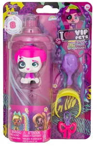 VIP PETS MINI FANS BOW POWER S5 LALKA PIESEK FIGURKA Długie Włosy SARAH - Figurki dla dzieci - miniaturka - grafika 1