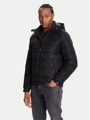 Kurtki męskie - Guess Kurtka zimowa M5BL0B W2322 Czarny Relaxed Fit - miniaturka - grafika 1