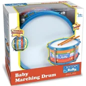 Instrumenty muzyczne dla dzieci - Bęben marszowy z 2 pałeczkami - miniaturka - grafika 1