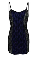 Piżamy damskie - HALKA MILENA WISKOZA GRANAT - D Karen - miniaturka - grafika 1