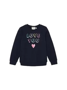 TOM TAILOR Dziewczęca bluza dziecięca, 10668 - Sky Captain Blue, 104/110 cm - Bluzy dla dziewczynek - miniaturka - grafika 1