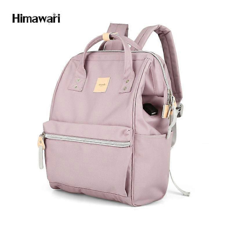 Nowy plecak do sportów letnich o dużej pojemności Unisex Casual Travel Backpack Mutil Color Fashion Torba szkolna Dla kobiet Jasnofioletowy