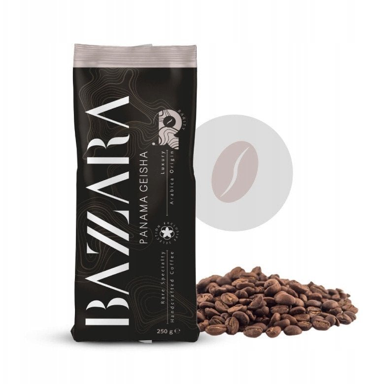 Kawa ziarnista Bazzara Rarity Luxury Origin Panama Geisha 250g