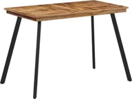 Stoły - vidaXL Stół ogrodowy, 120x62x76 cm, lite drewno tekowe - miniaturka - grafika 1