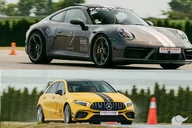 Vouchery - Porsche 911 4 GTS vs Mercedes AMG A45s  Tor Łódź, Tor Modlin - miniaturka - grafika 1