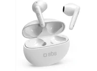 Słuchawki - SBS Twin Pure Drops TWS Białe - miniaturka - grafika 1
