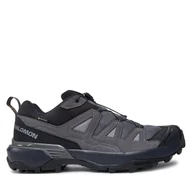 Sneakersy męskie - Sneakersy Salomon X Ultra 360 Leather Gore-Tex L47571400 Szary - miniaturka - grafika 1
