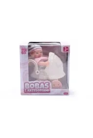 Bobas Natalia z akcesoriami 11cm - Lalki dla dziewczynek - miniaturka - grafika 1