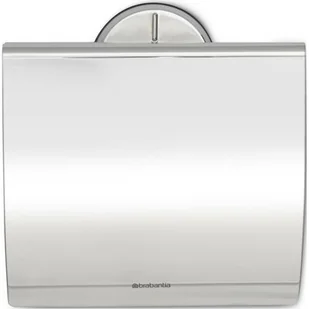 Brabantia Uchwyt do papieru toaletowego stal błyszcząca Brabantia100% ZADOWOLENIA - Stojaki i wieszaki na papier toaletowy - miniaturka - grafika 1