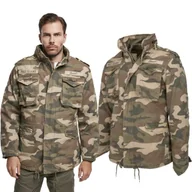 Odzież taktyczna i umundurowanie - Kurtka Brandit M65 Giant - Light Camo 4XL - miniaturka - grafika 1