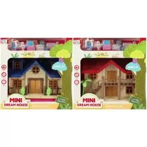 DOMEK DLA LALEK AKC 18X19X8 MIX2 MC WB 48/96 Mega Creative - Domki dla lalek - miniaturka - grafika 1