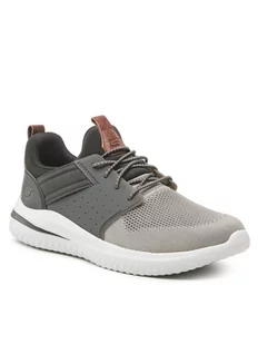 Skechers Sneakersy Cicada 210238/GYBK Szary - Sneakersy męskie - miniaturka - grafika 1