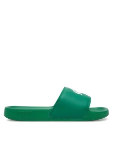 Lacoste Klapki Serve 0.0 7-49CFA0042 Zielony - Klapki i japonki damskie - miniaturka - grafika 1