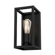Lampy ścienne - Luminex Frame 6692 kinkiet lampa ścienna 1x60W E27 czarny - miniaturka - grafika 1