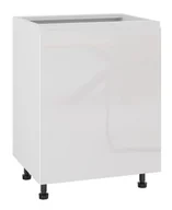 Meble kuchenne - Alba Szafka Dolna Prawa D-60 Biały Połysk - miniaturka - grafika 1