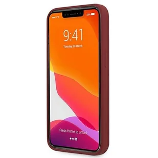 Mercedes MEHCP13SSILRE iPhone 13 mini 5,4" czerwony/red hardcase Silicone Line - Etui i futerały do telefonów - miniaturka - grafika 5