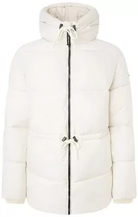Pepe Jeans Kurtka damska Misty Puffer, beżowy (kość słoniowa), XL - Kurtki damskie - miniaturka - grafika 1