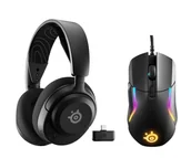 Słuchawki - SteelSeries Arctis Nova 5 + Rival 5 - miniaturka - grafika 1