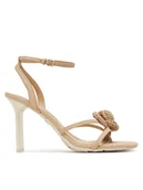 Sandały damskie - Aldo Sandały Wildblossom 13966744 Beżowy - miniaturka - grafika 1