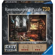 Puzzle - Ravensburger Puzzle Exit Tajemniczy pokój 759 elementów 199549 - miniaturka - grafika 1