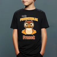 Koszulki dla chłopców - Mały przedszkolak - sowa - koszulka dziecięca - miniaturka - grafika 1