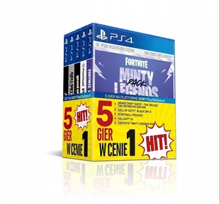 Mix Pack 5 gier na PS4 - Gry PlayStation 4 - miniaturka - grafika 1