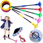 Pozostały sprzęt i akcesoria do ćwiczeń - HULA KULA HOP ZE ŚWIATŁEM GRA SPORTOWA SKŁADANA - miniaturka - grafika 1