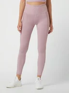 Legginsy - Reebok Różowe Legginsy Sportowe Damskie Długie S 0A6A1_D* - miniaturka - grafika 1