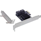 Adaptery i przejściówki - InLine 76617M adapter Wewnętrzny SATA 76617M - miniaturka - grafika 1
