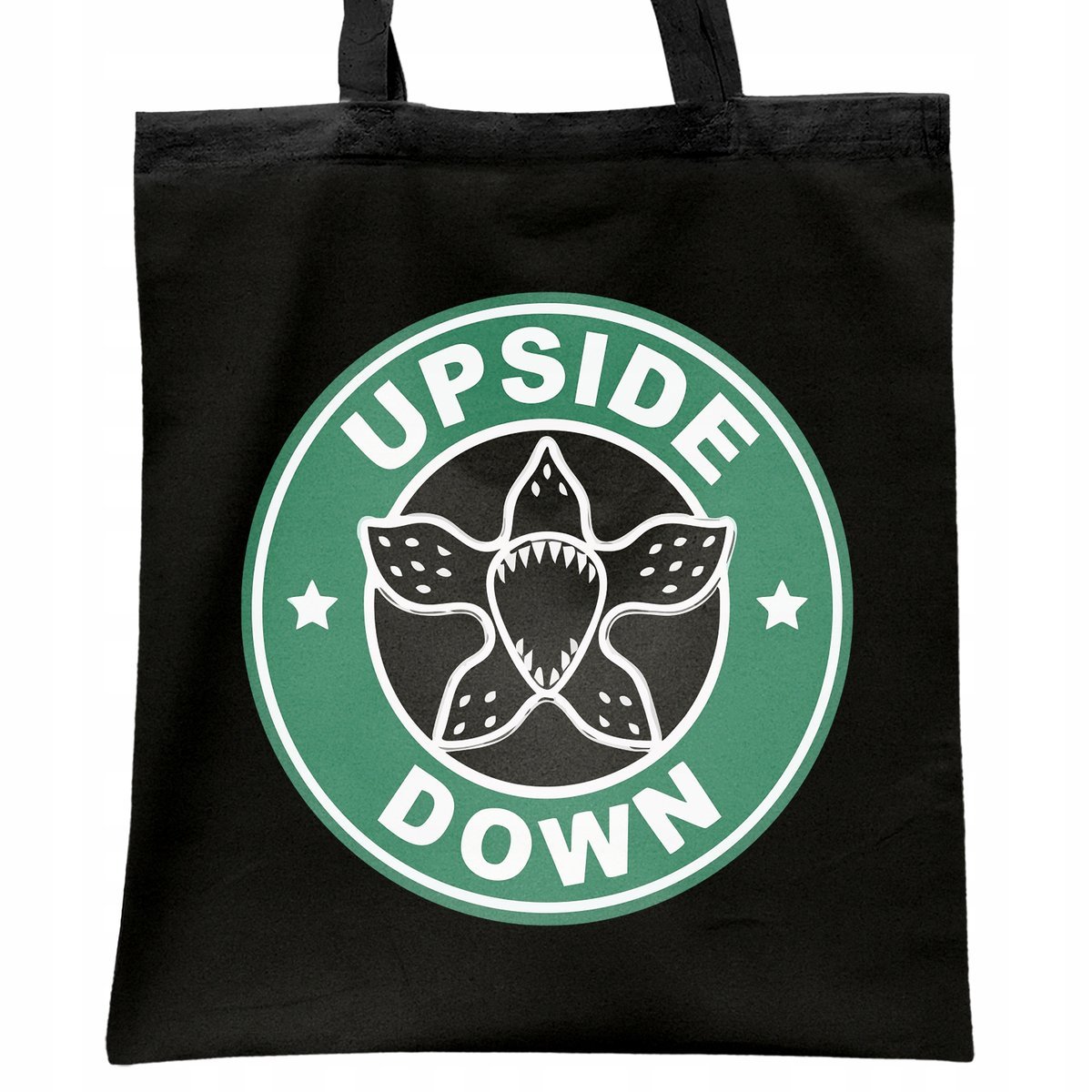 Torba bawełniana czarna Stranger Things Eleven Hawkins Dla Fanów Serialu