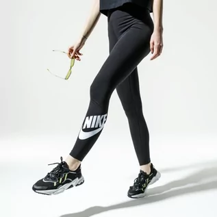 Spodnie damskie - Nike LEGGINGS W NSW LEGASEE LGNG HW FUTURA CJ2297-011 - grafika 1