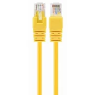 Patchcordy - Gembird Patch cord kat.5e osłonka zalewana 3M zołty (PP12-3M/Y) - miniaturka - grafika 1